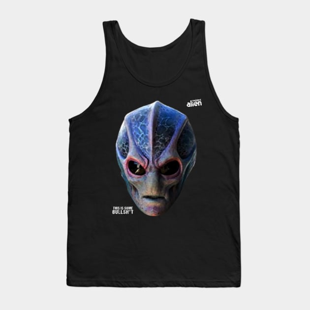 Alien Faces on a mission! Tank Top by gulymaiden